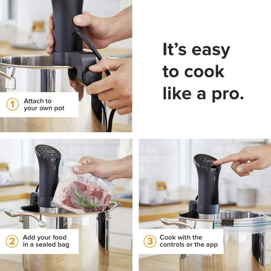 Culinary Sous Vide Precision Cooker 2.0 (WiFi), 1000 Watts
